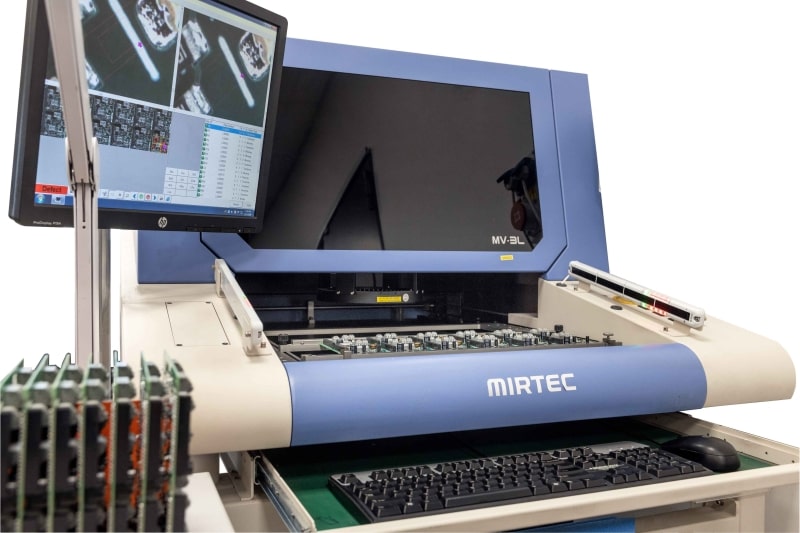 Albacomp EA Mirtec AOI - panelek ellenőrzése Albacomp EA Mirtec AOI